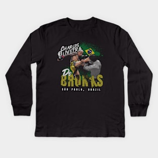 Charles Oliveira Do Bronxs Brazil Kids Long Sleeve T-Shirt